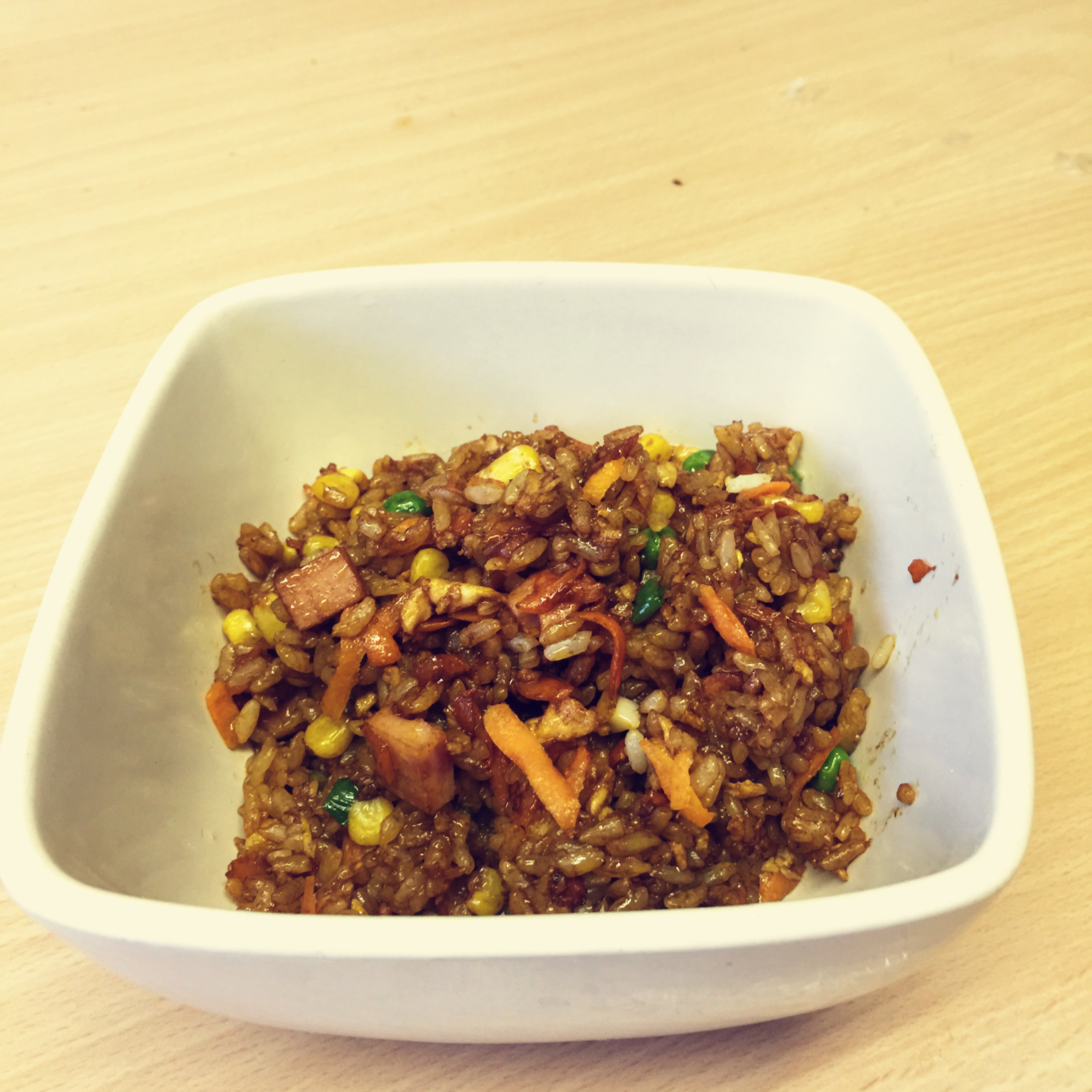 酱油素炒饭