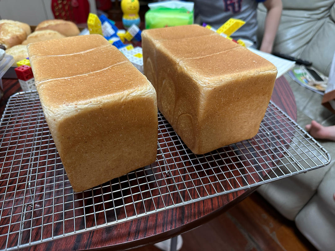 100%冷藏中种白吐司