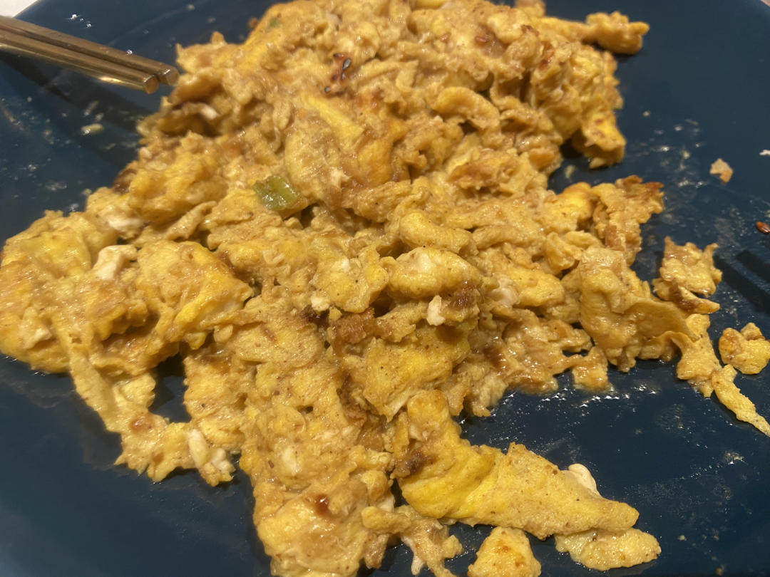 酱汁炒鸡蛋