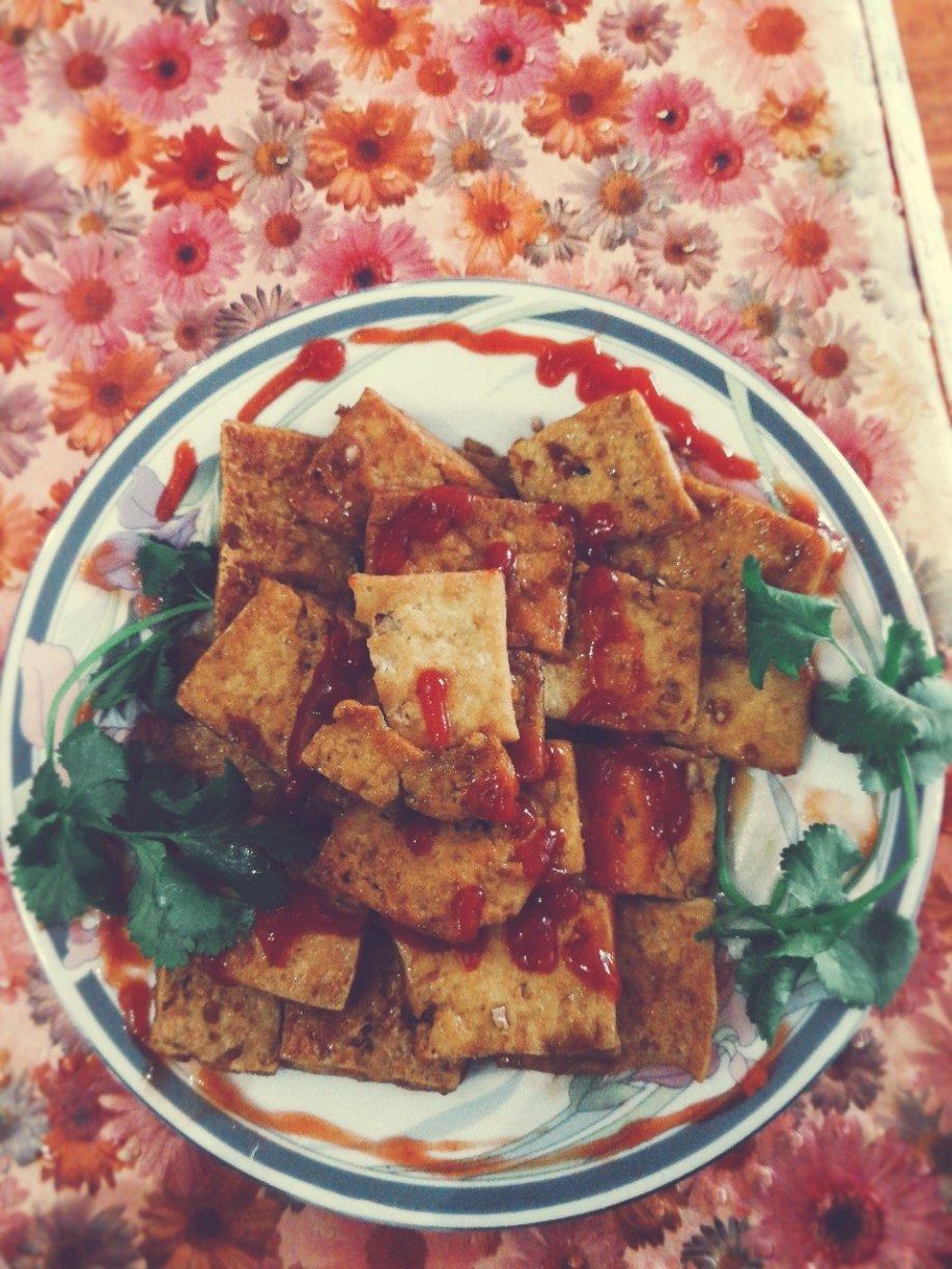 ✨香煎豆腐✨
