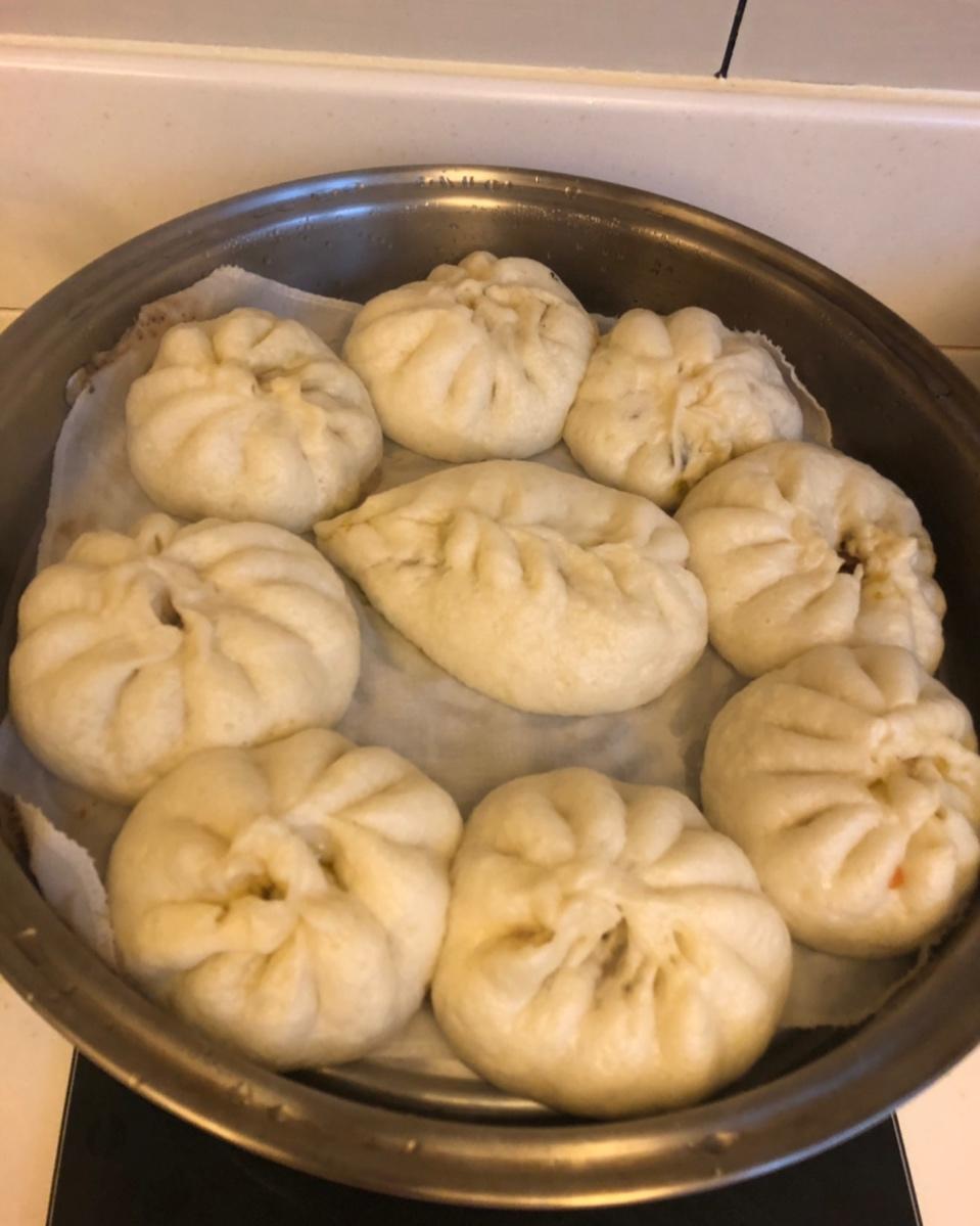 高筋面粉也能做出松软白馒头（酵头法）