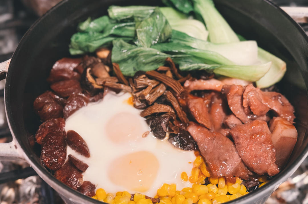 北鼎铸铁锅食谱｜煲仔饭
