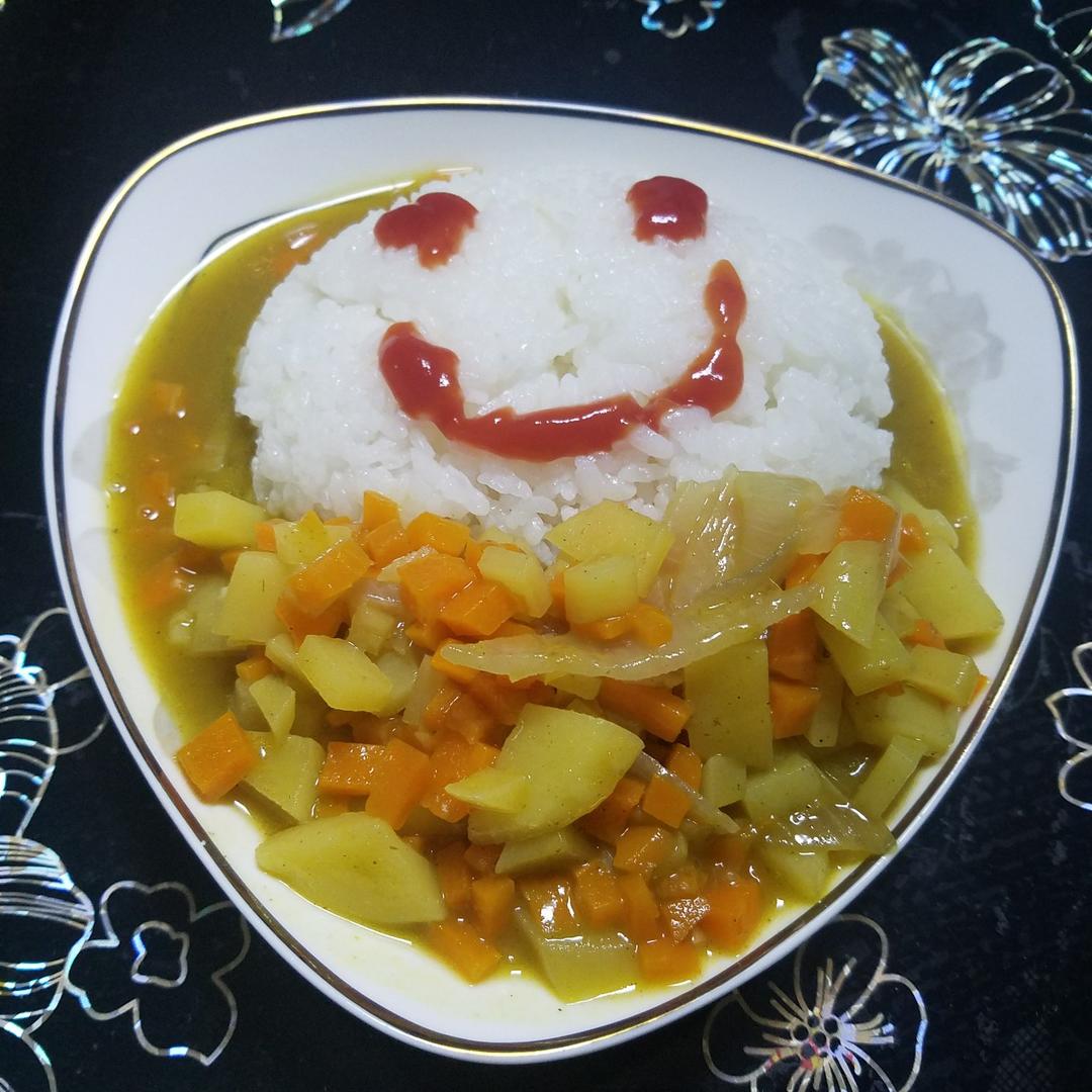 基础版土豆咖喱饭