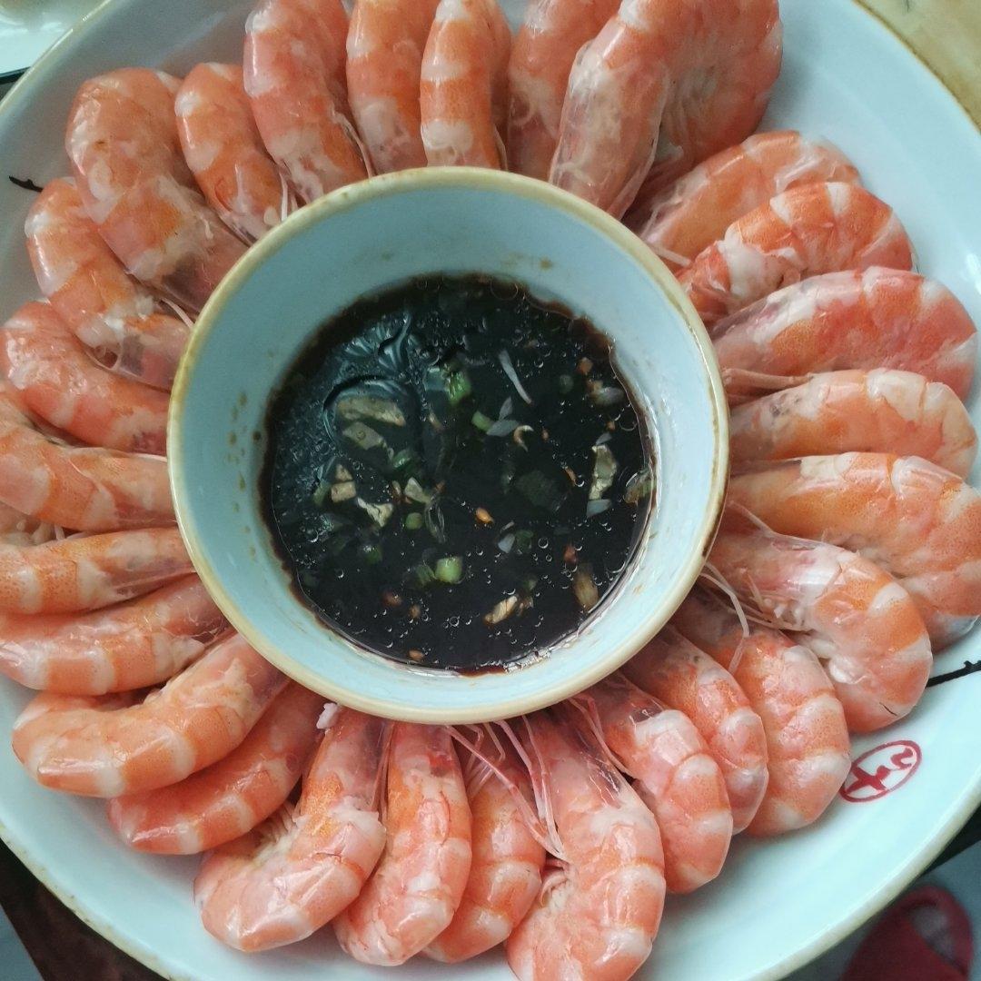 最简单的白灼虾（水煮）盐水基尾虾