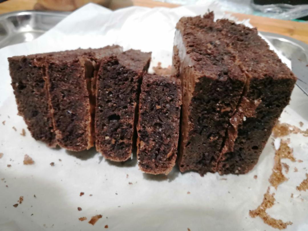 消耗巧克力🍫做法非常简单的巧克力蛋糕