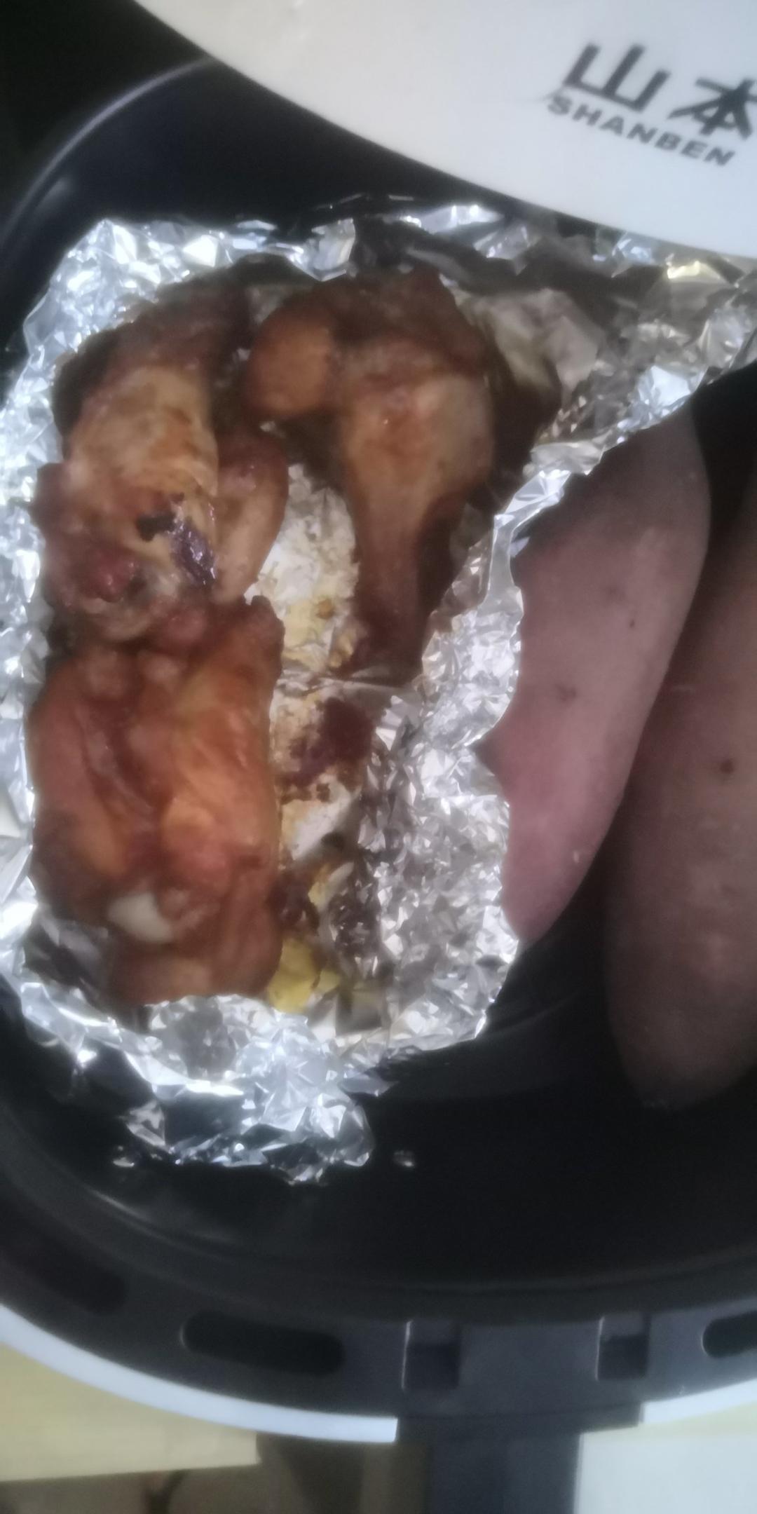 空气炸锅版奥尔良烤翅