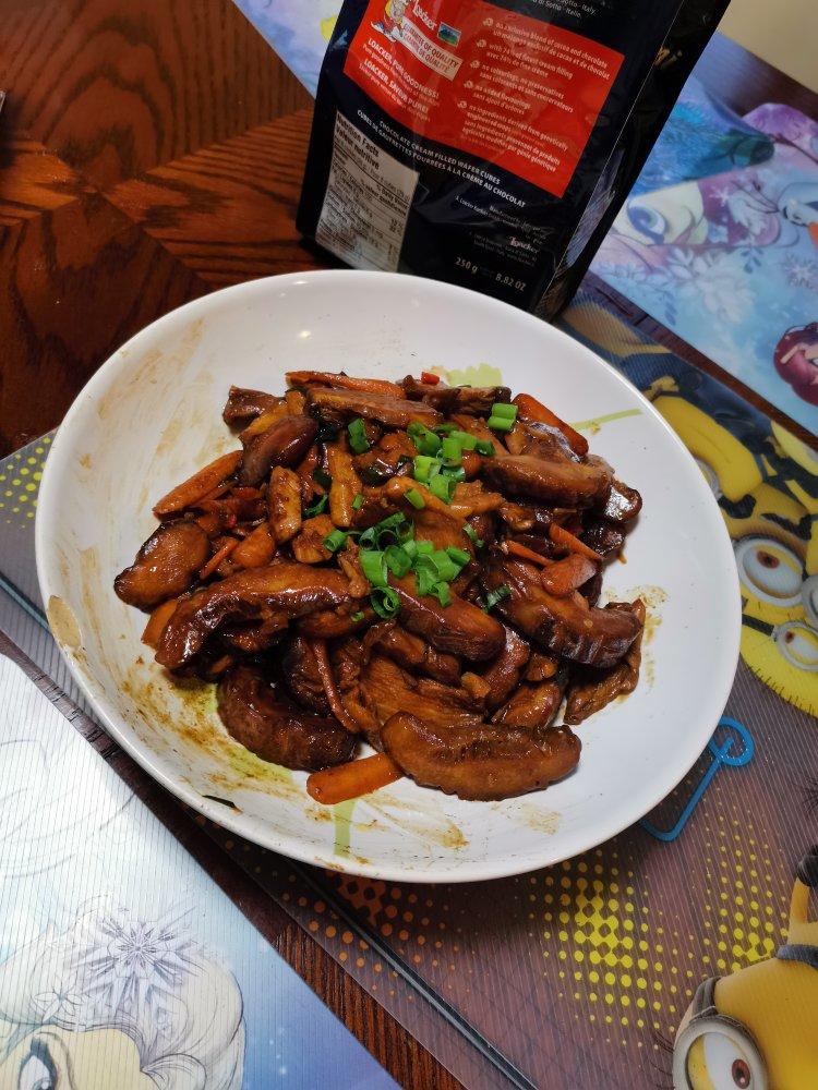 香菇肉片