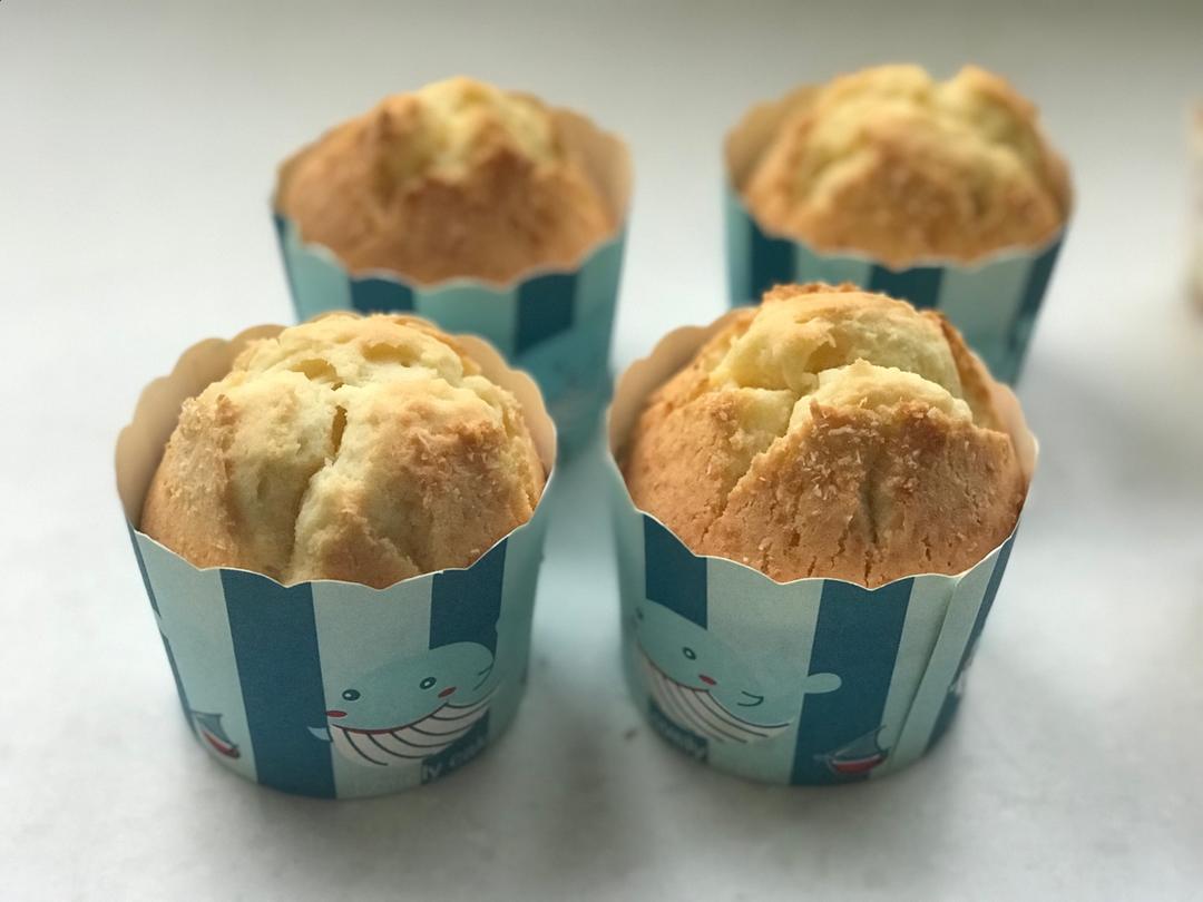 椰蓉哈雷蛋糕（纸杯蛋糕）