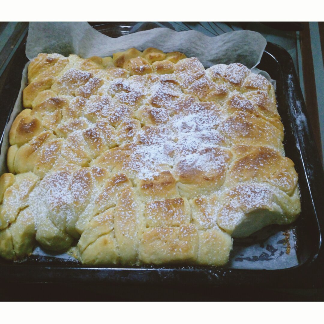 日式香浓炼乳面包