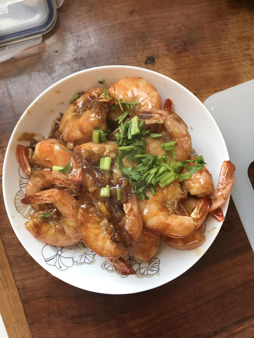 黄酒焖虾