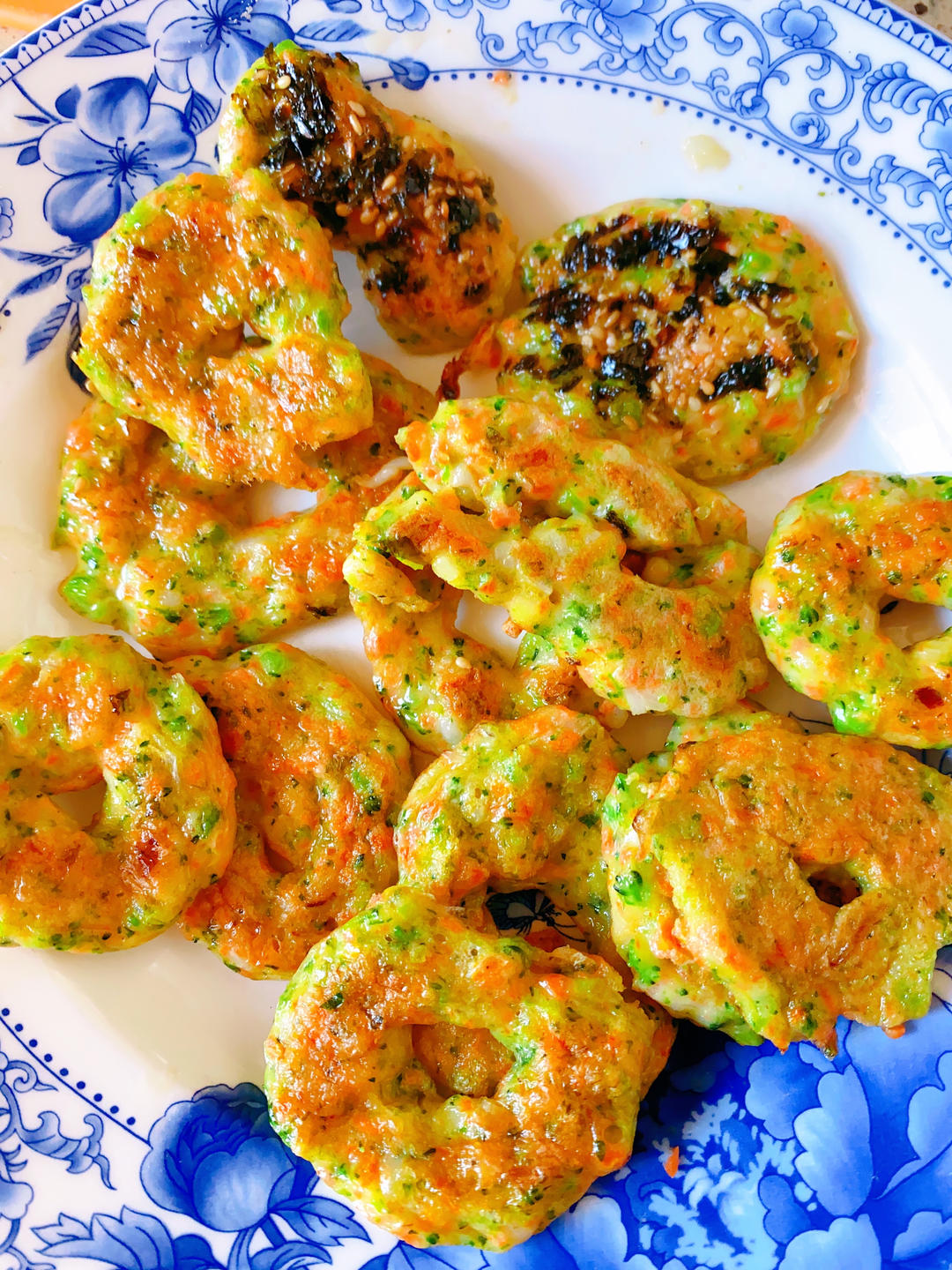 宝宝辅食：时蔬鲜虾圈🔥营养美味宝宝超爱吃！补钙