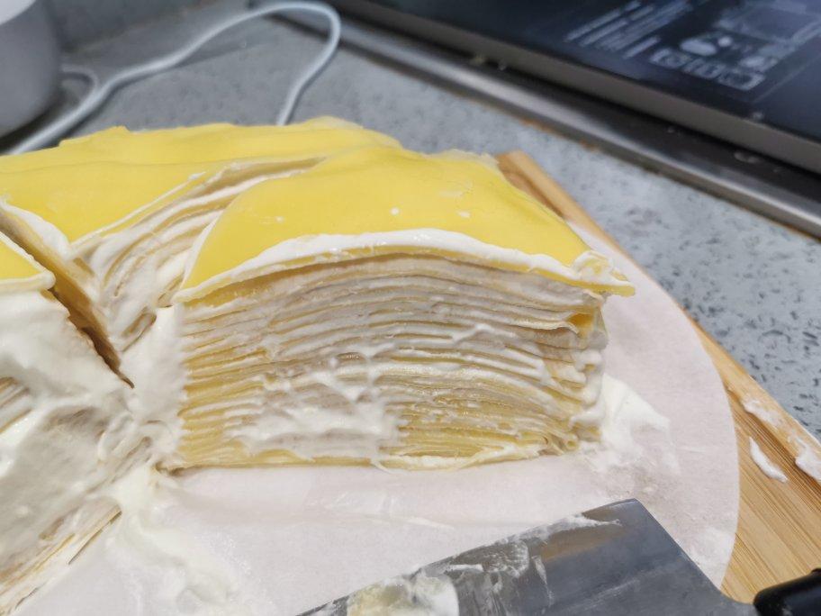 coco_f做的榴莲千层(超软糯蛋皮配方( )