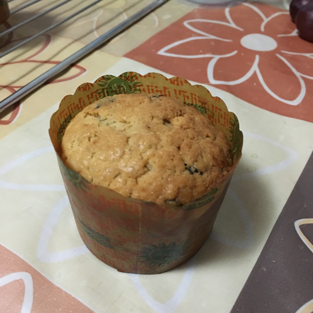 香蕉巧克力碎片麦芬