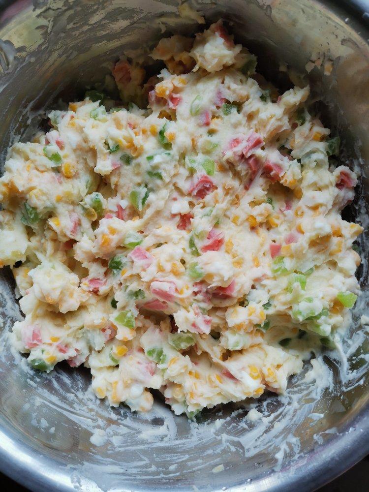 用料很足の土豆泥沙拉
