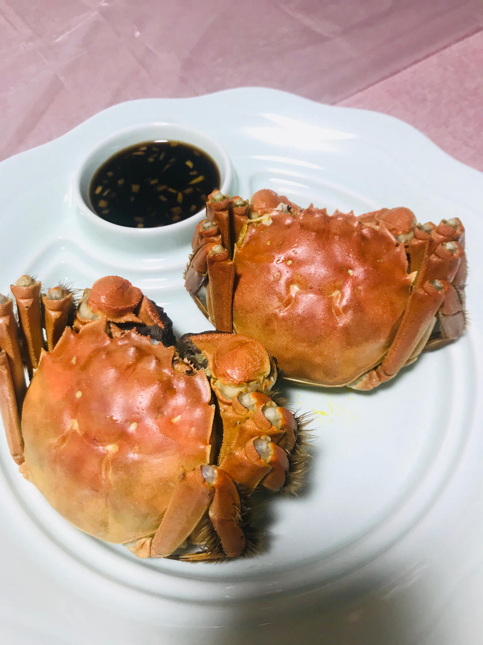 清蒸大闸蟹
