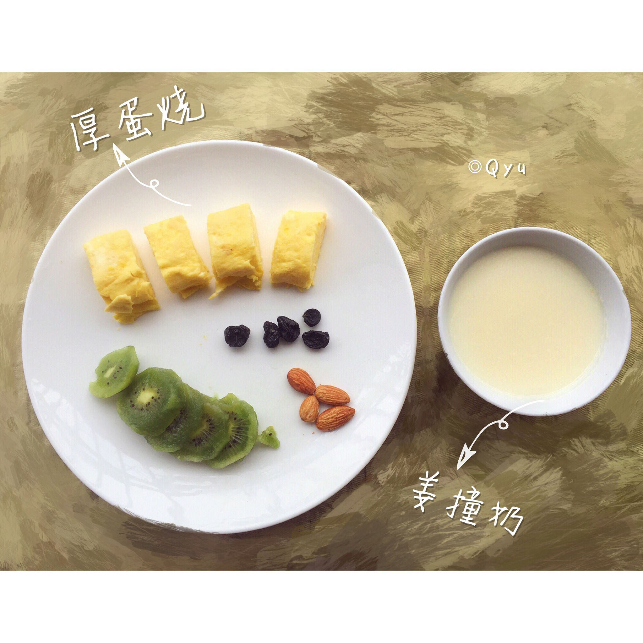 五分钟厚蛋烧，早餐so easy！