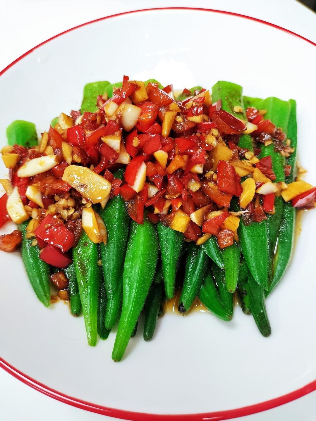 减肥又补钙的凉拌秋葵