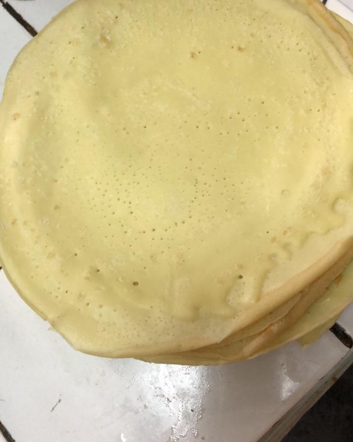 鸡蛋软饼（薄而不破和卖的味道一样细腻好吃！）