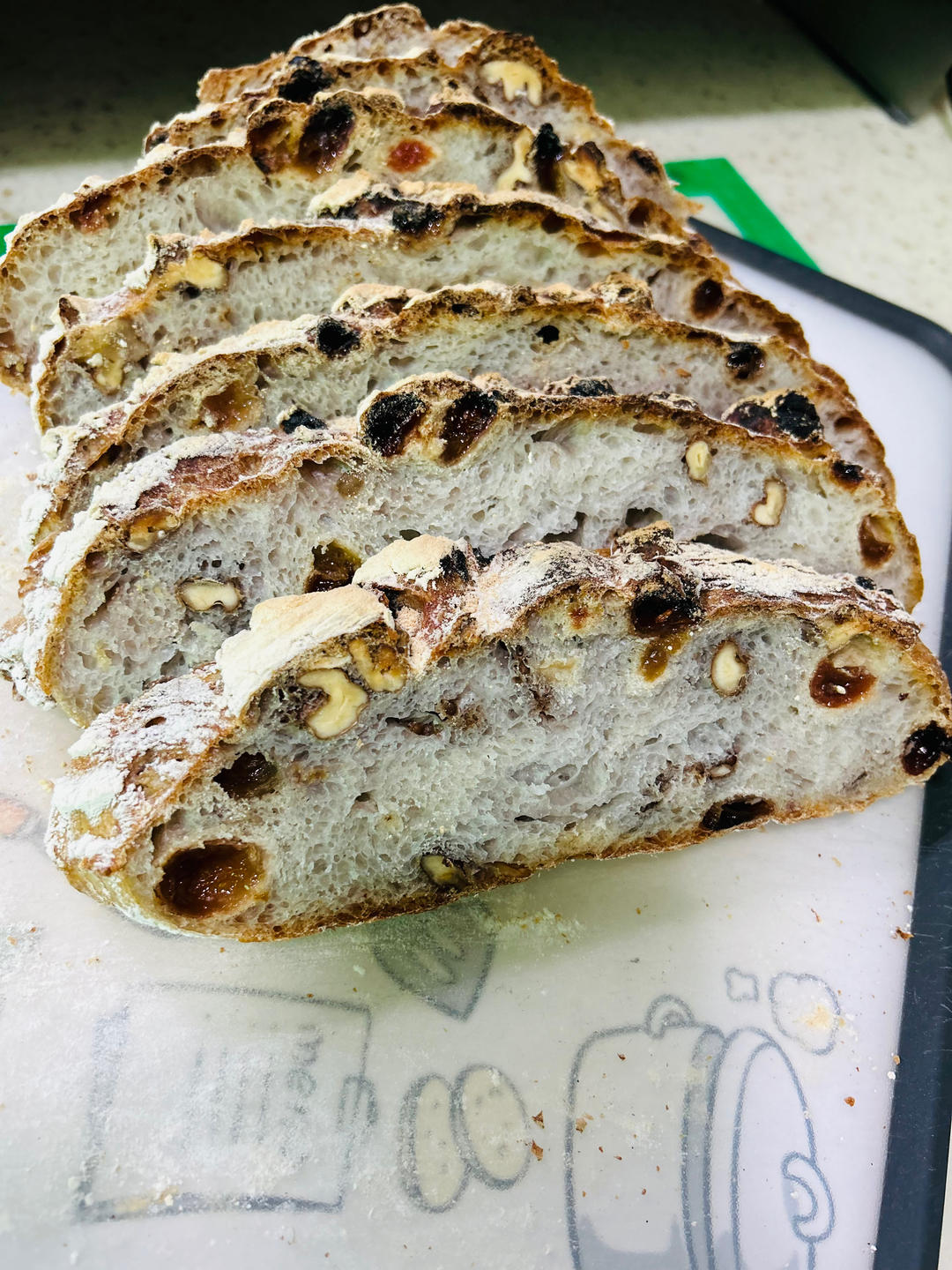 零失败、免揉面、好吃的核桃仁葡萄干欧包