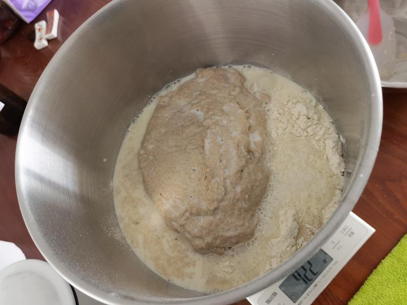 纯奶手撕吐司的做法 步骤1