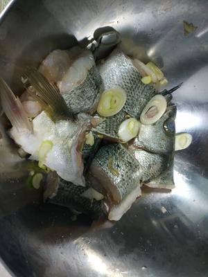 红烧鲈鱼（汁可泡着馒头花卷油条吃）的做法 步骤1