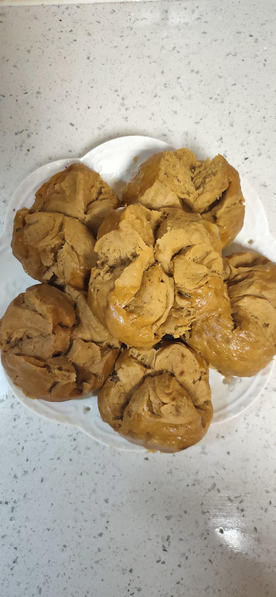 红糖开花馒头 零失败的方子 保证各个开花 面香味儿浓郁 附细节视频详解