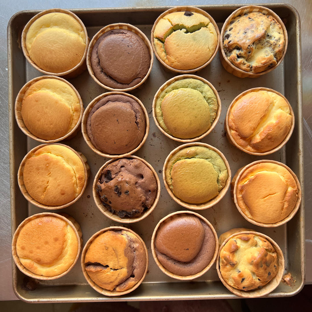 零失败迷你巴斯克芝士蛋糕