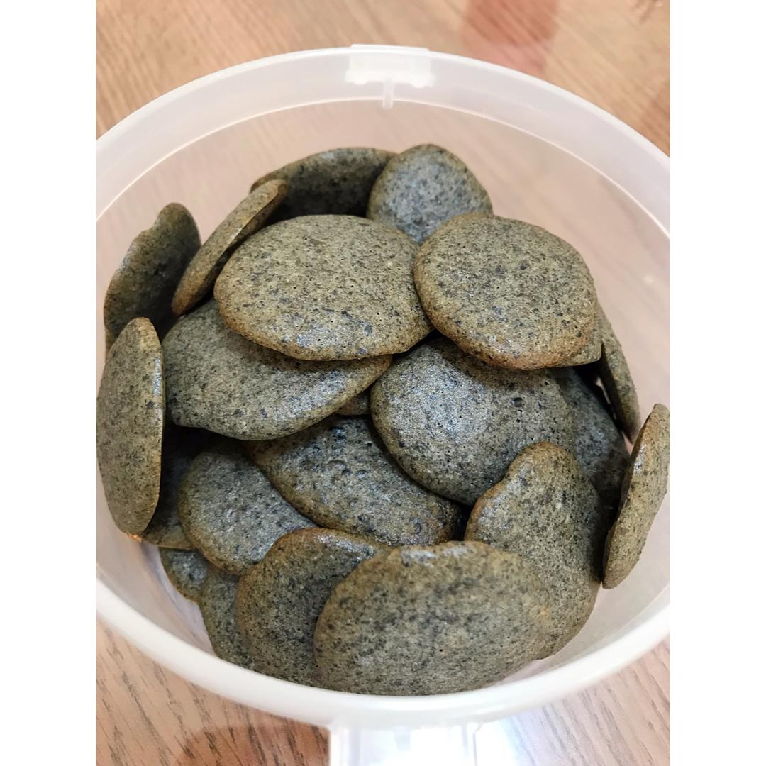 芝麻薄脆蛋白饼干