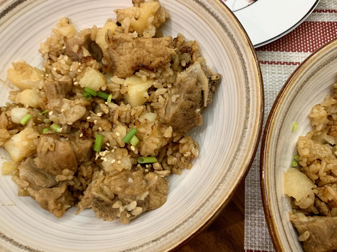 排骨香米饭