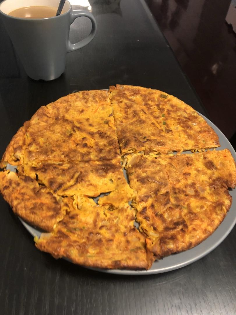 低脂高蛋白✔️韩式泡菜饼！随便吃无负担👀