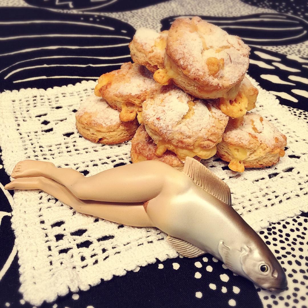 藤田千秋的【切达奶酪咸司康】