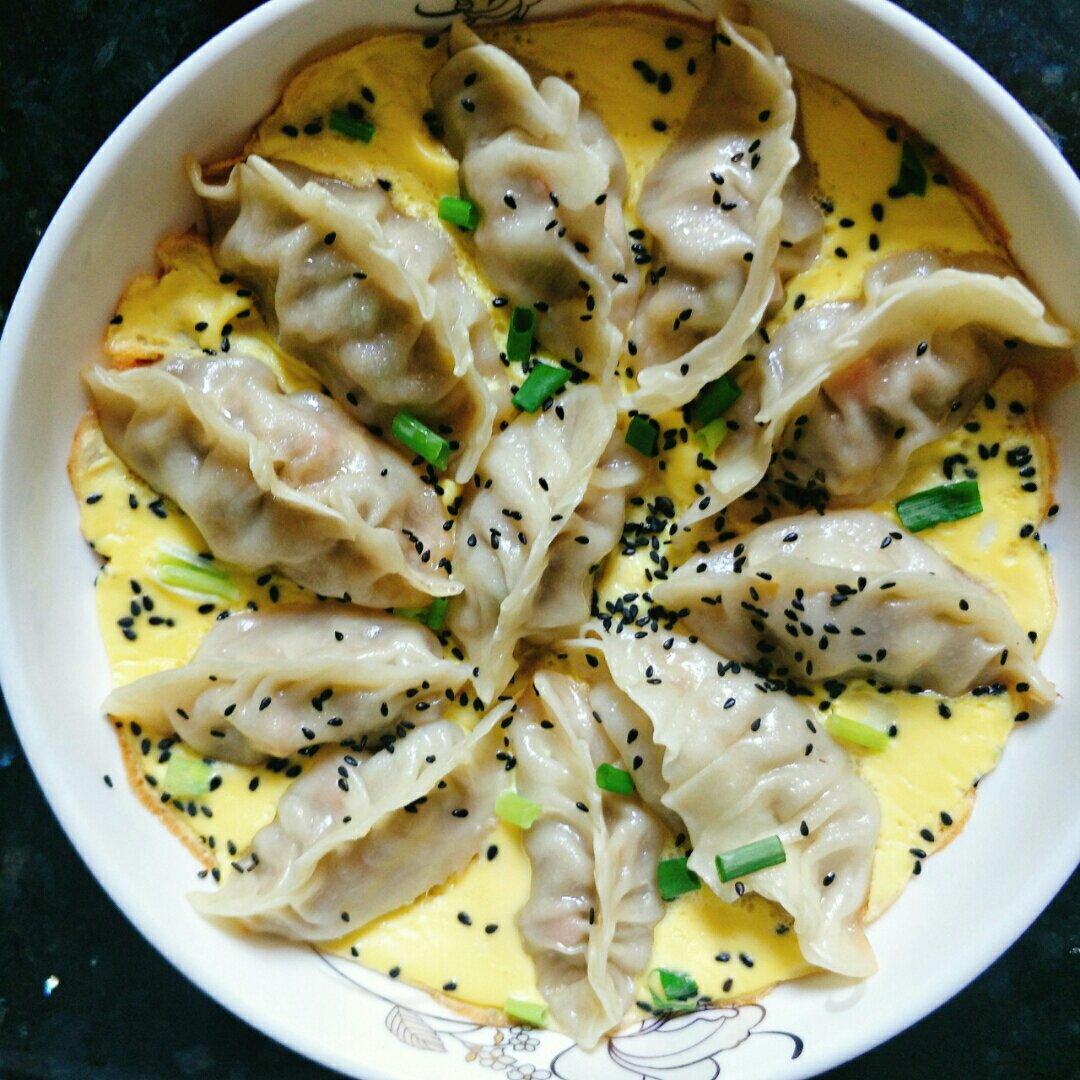 懒人快手抱蛋煎饺