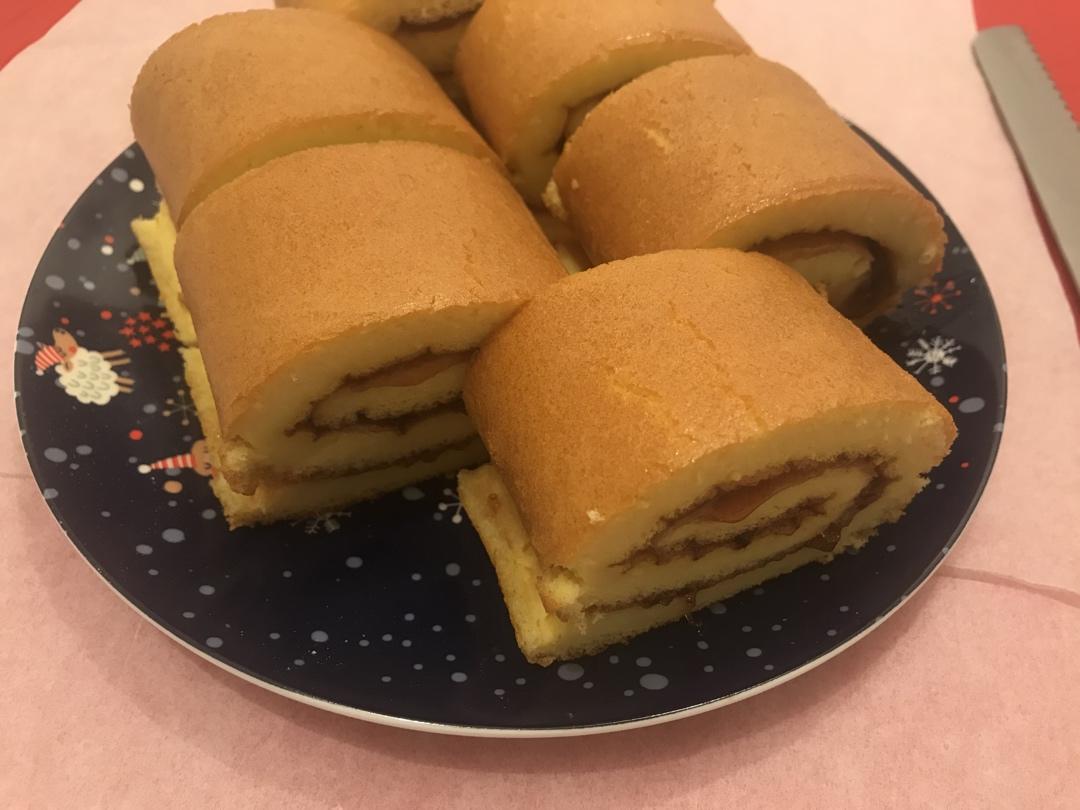 原味蛋糕卷