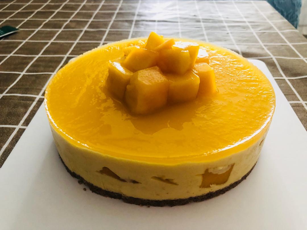 【视频】芒果慕斯（6寸） | 含镜面果胶配方