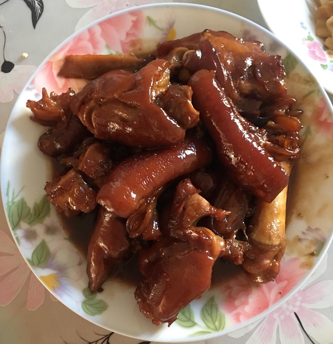 静儿丫头_ecxl做的红烧猪蹄