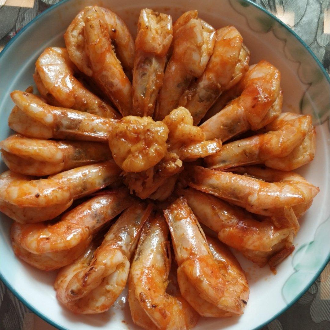 油焖阿根廷红虾