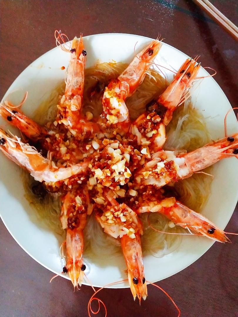 蒜蓉粉丝开背虾