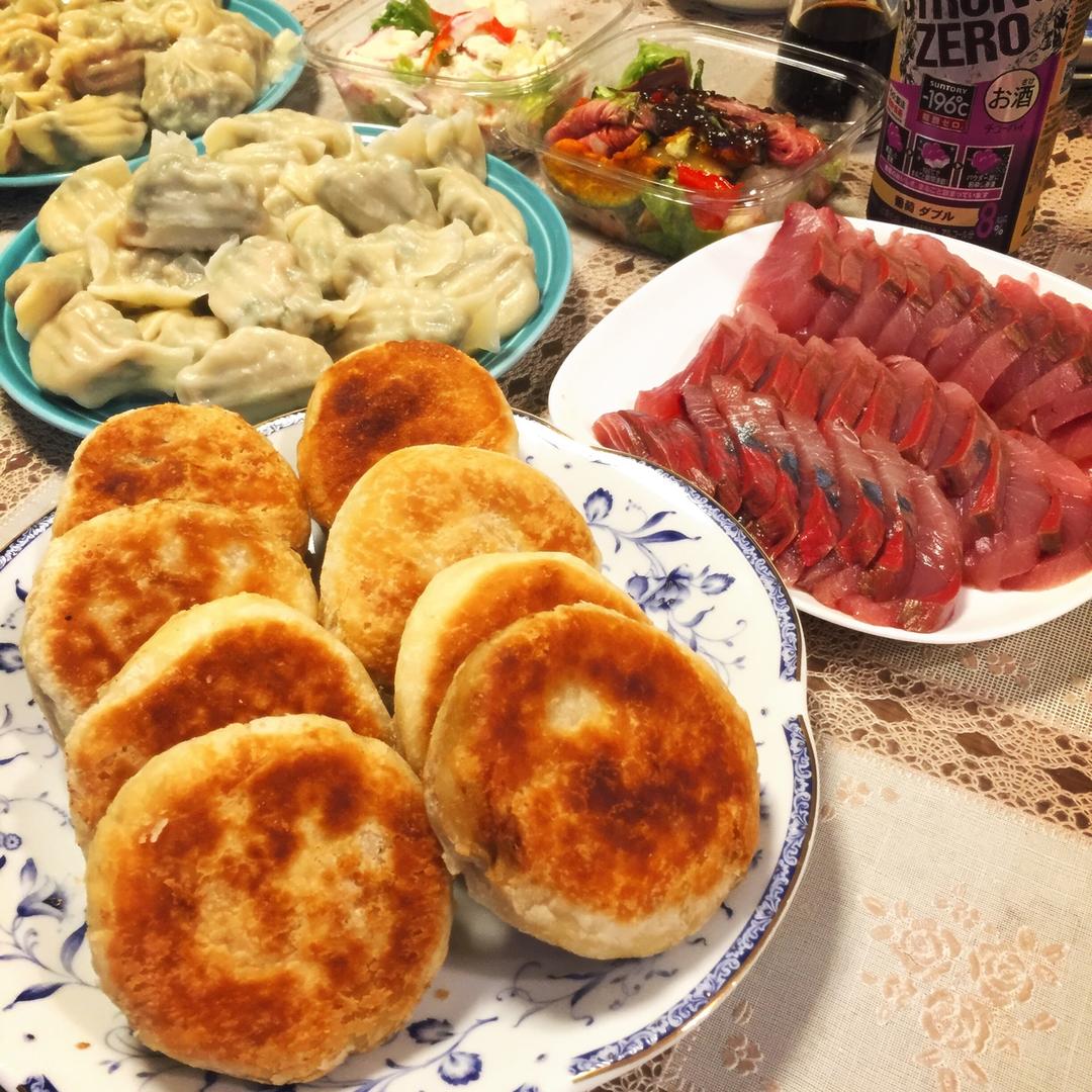 堂妈教你做油酥肉火烧