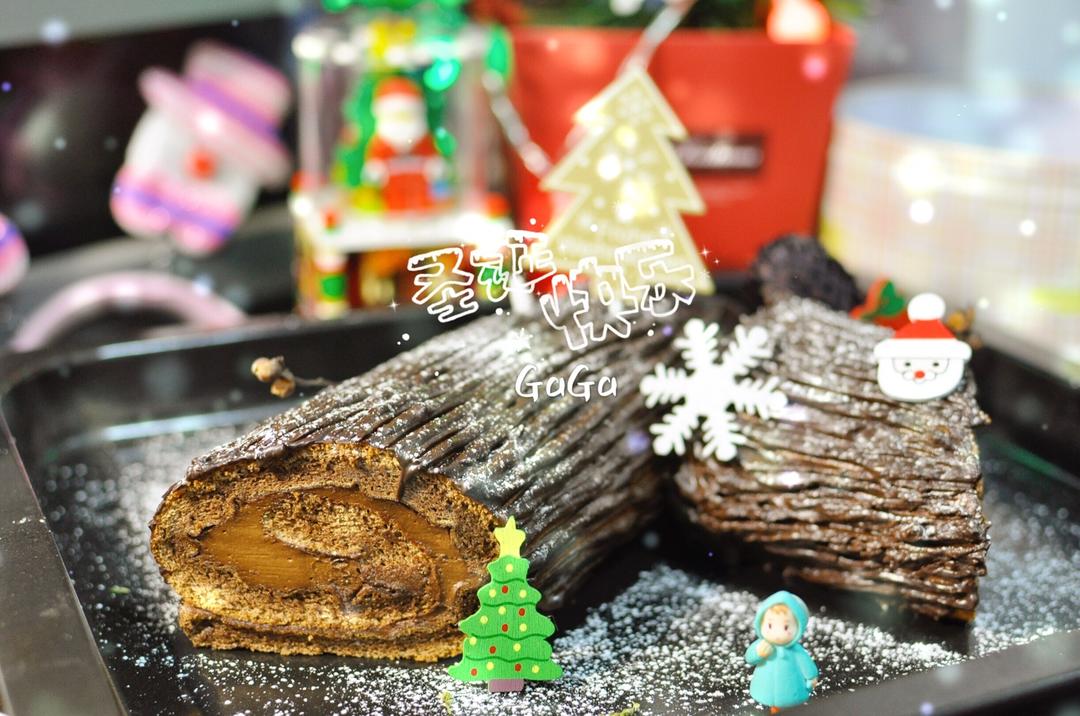 圣诞木材蛋糕 Bûche de Noël——北鼎烤箱食谱