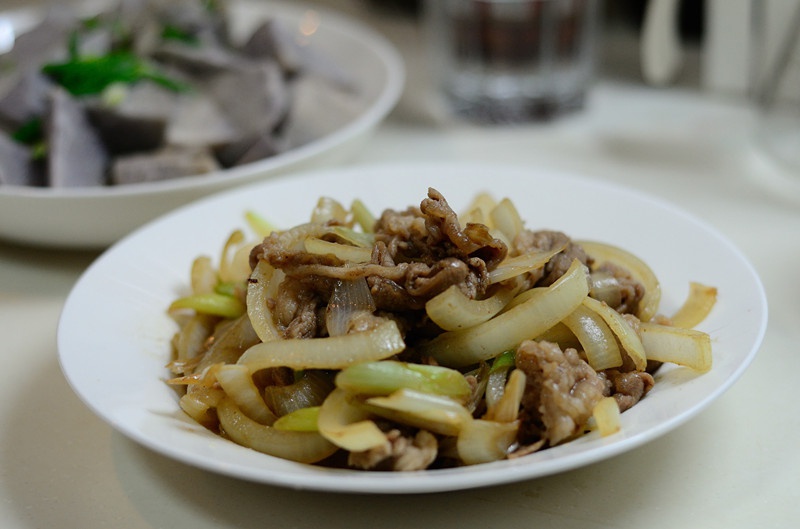 葱爆羊肉
