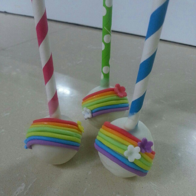 彩虹棒棒糖