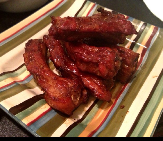 香辣烤肋排