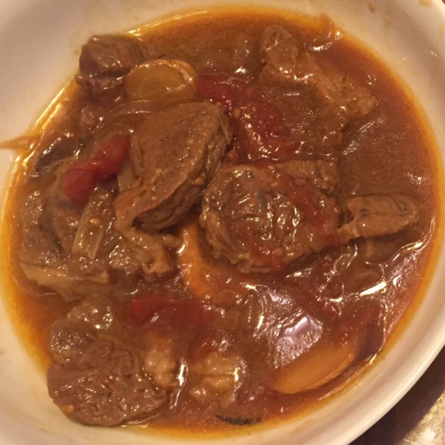 西红柿炖牛肉