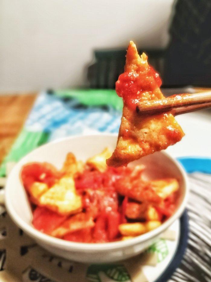 西红柿烧豆腐