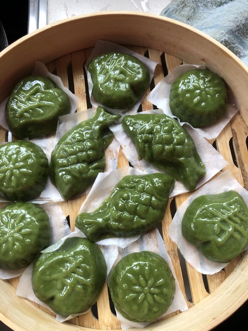 艾草青团（二三天都不会发硬版）