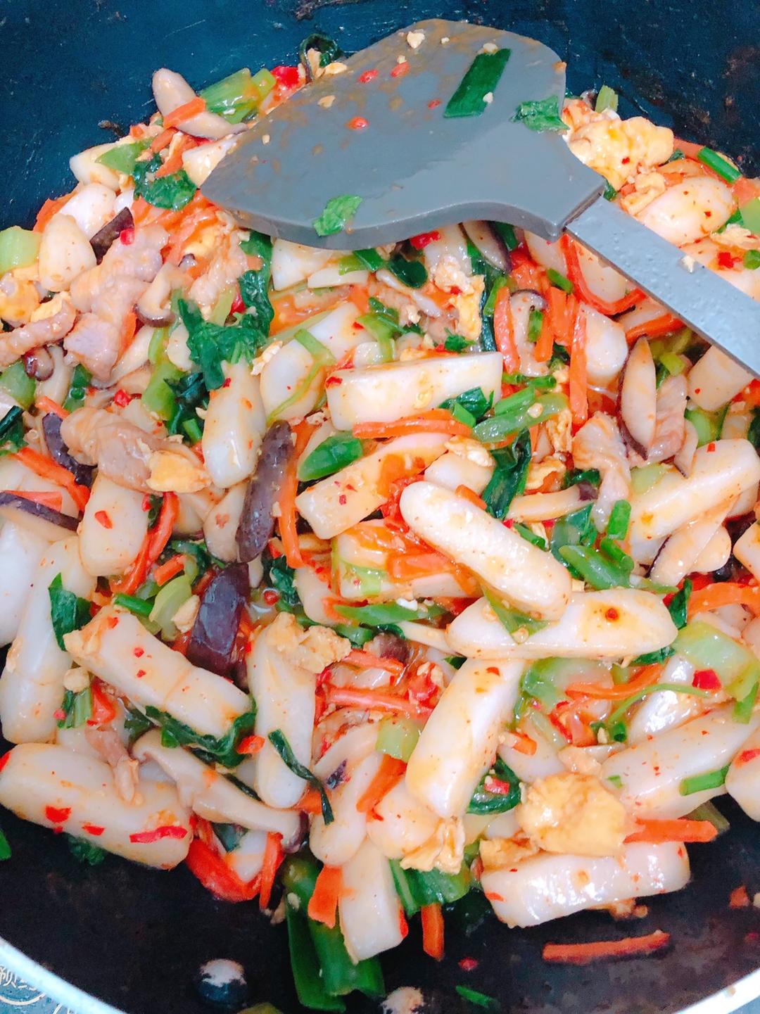 风味炒白粿的做法