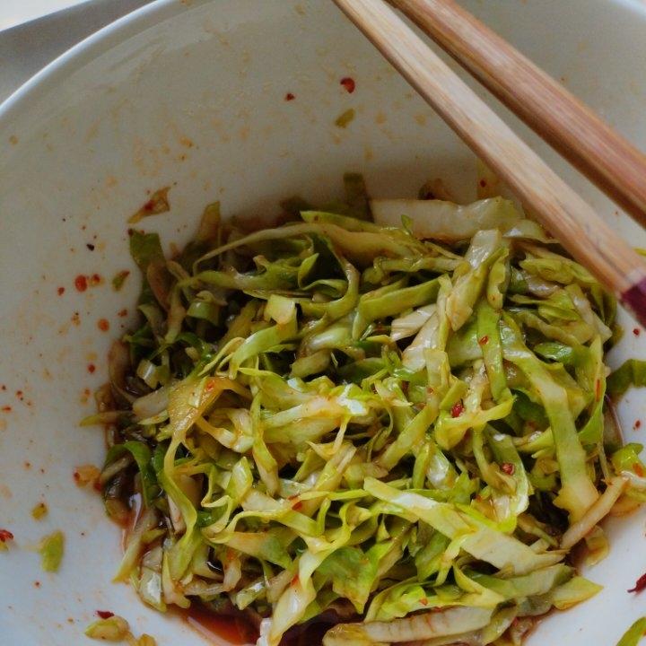 配炸豆腐的泡菜安排啦
