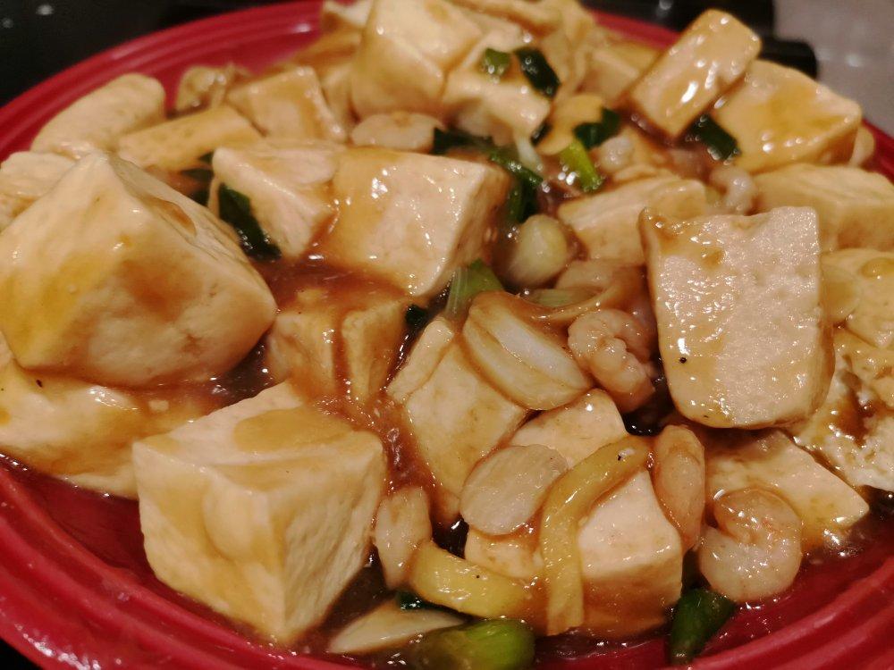 虾仁豆腐