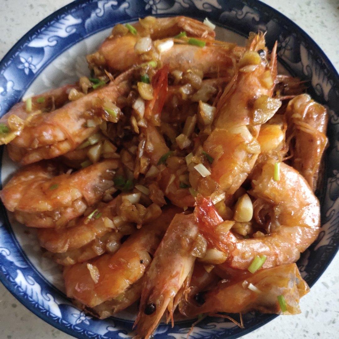 蒜蓉炒大虾