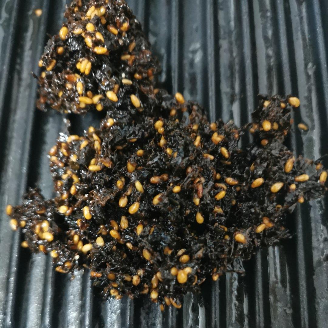用紫菜做海苔【芝麻海苔碎】超级简单